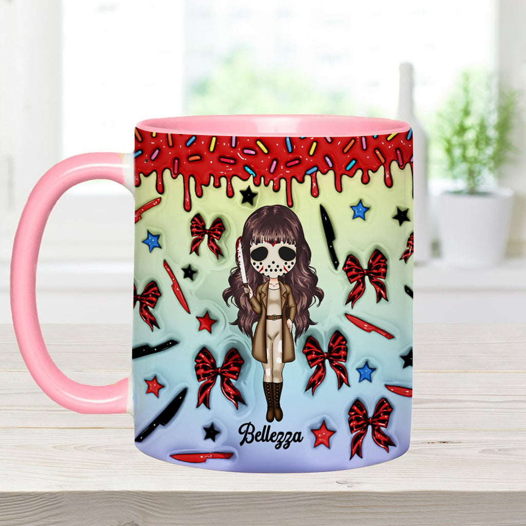 I Watch Enough Murder Shows - Personalized Accent Mug