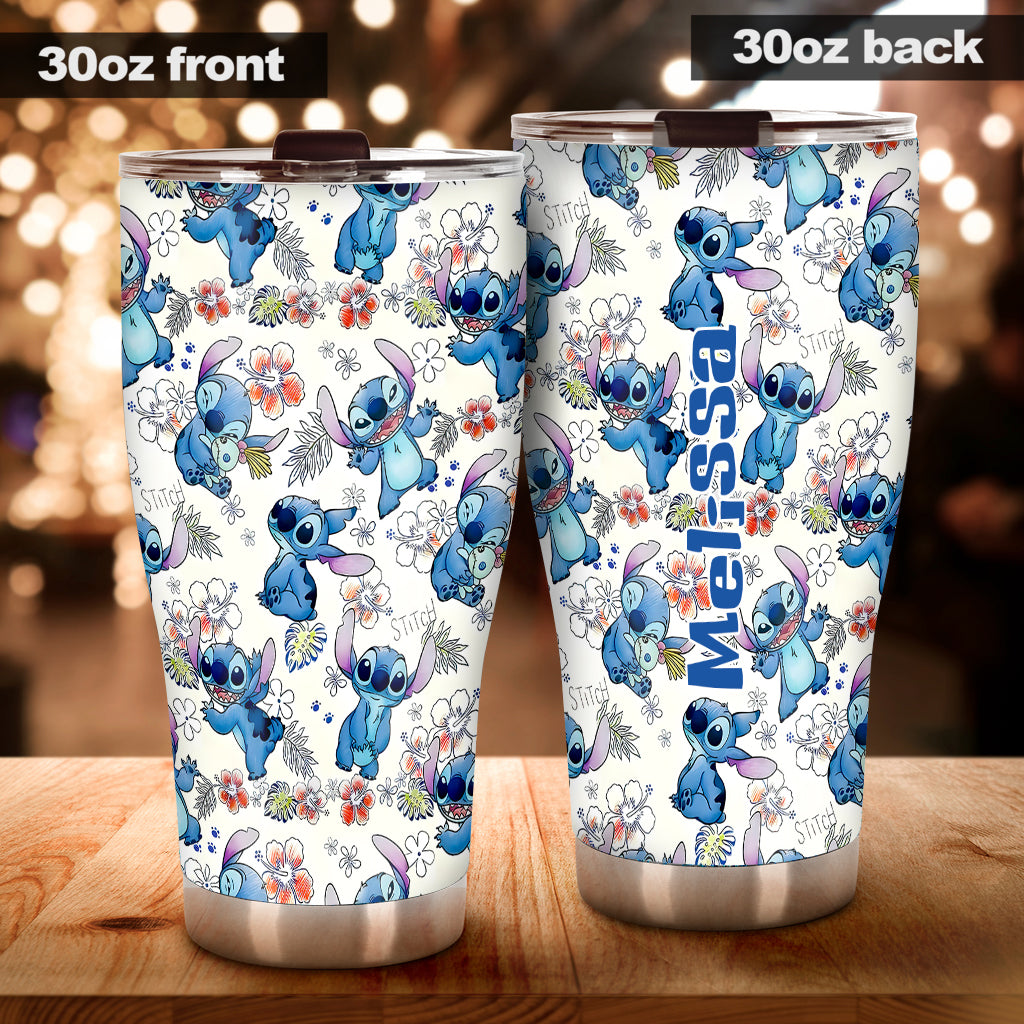 Ohana Summer Vibes - Personalized Ohana Tumbler