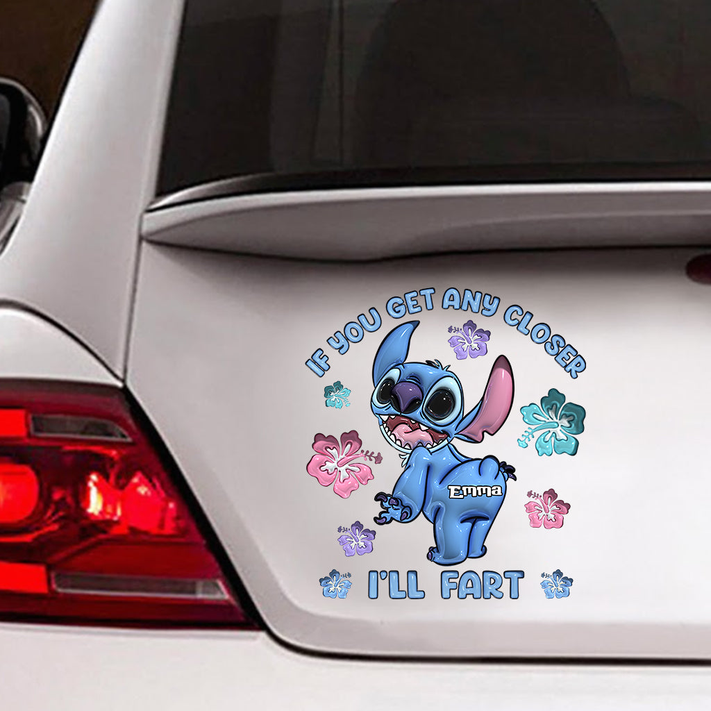 Blue Ohana - Personalized Ohana Decal Die Cut
