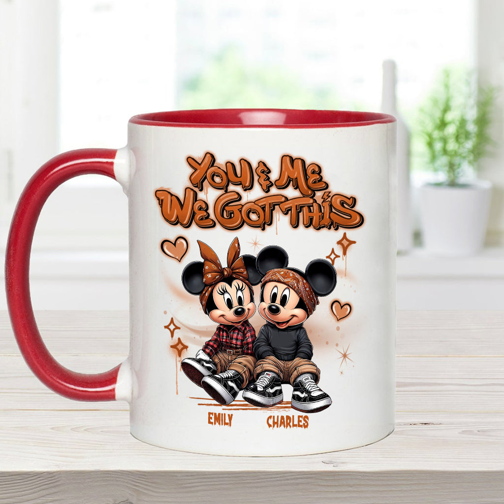 We Got This - Personalized Mouse Accent Mug