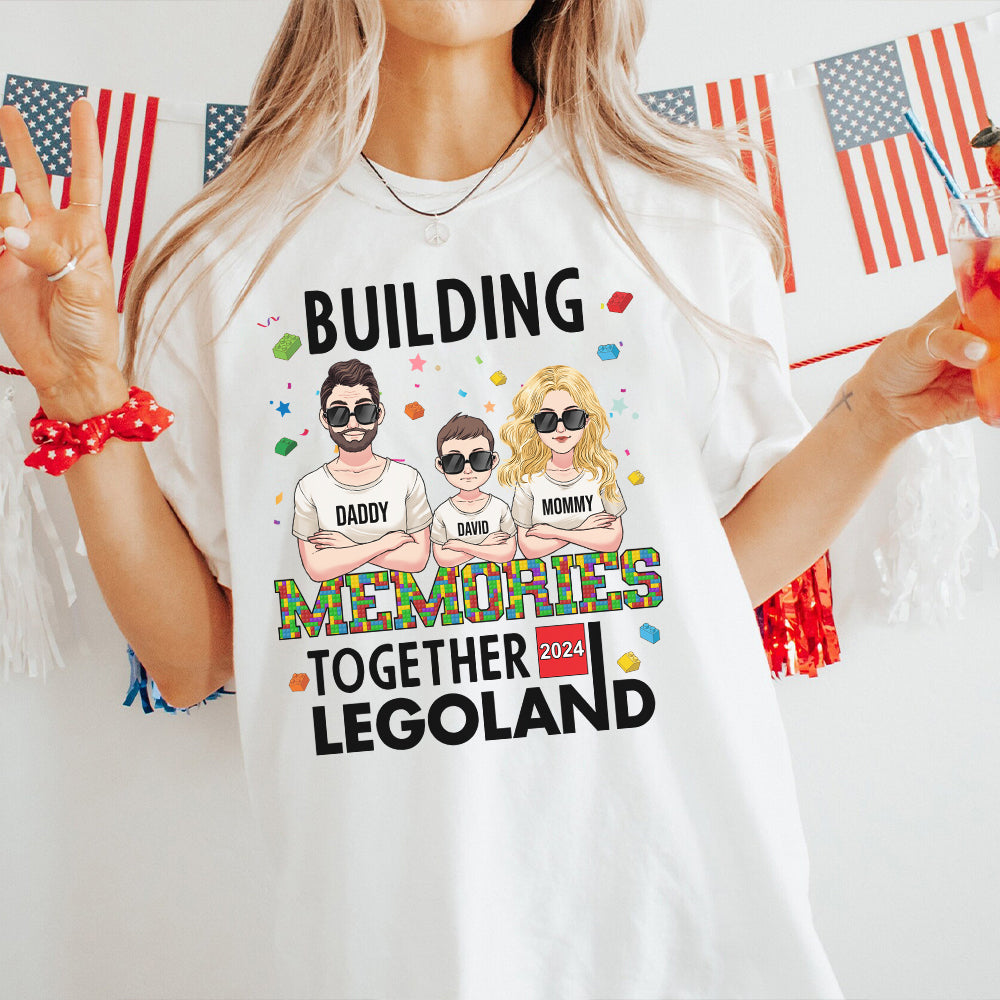Building Memories Together - Personalized T-shirt And Hoodie