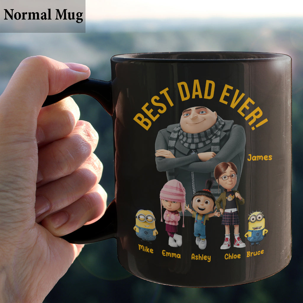 Best Dad Ever - Personalized Father Mug