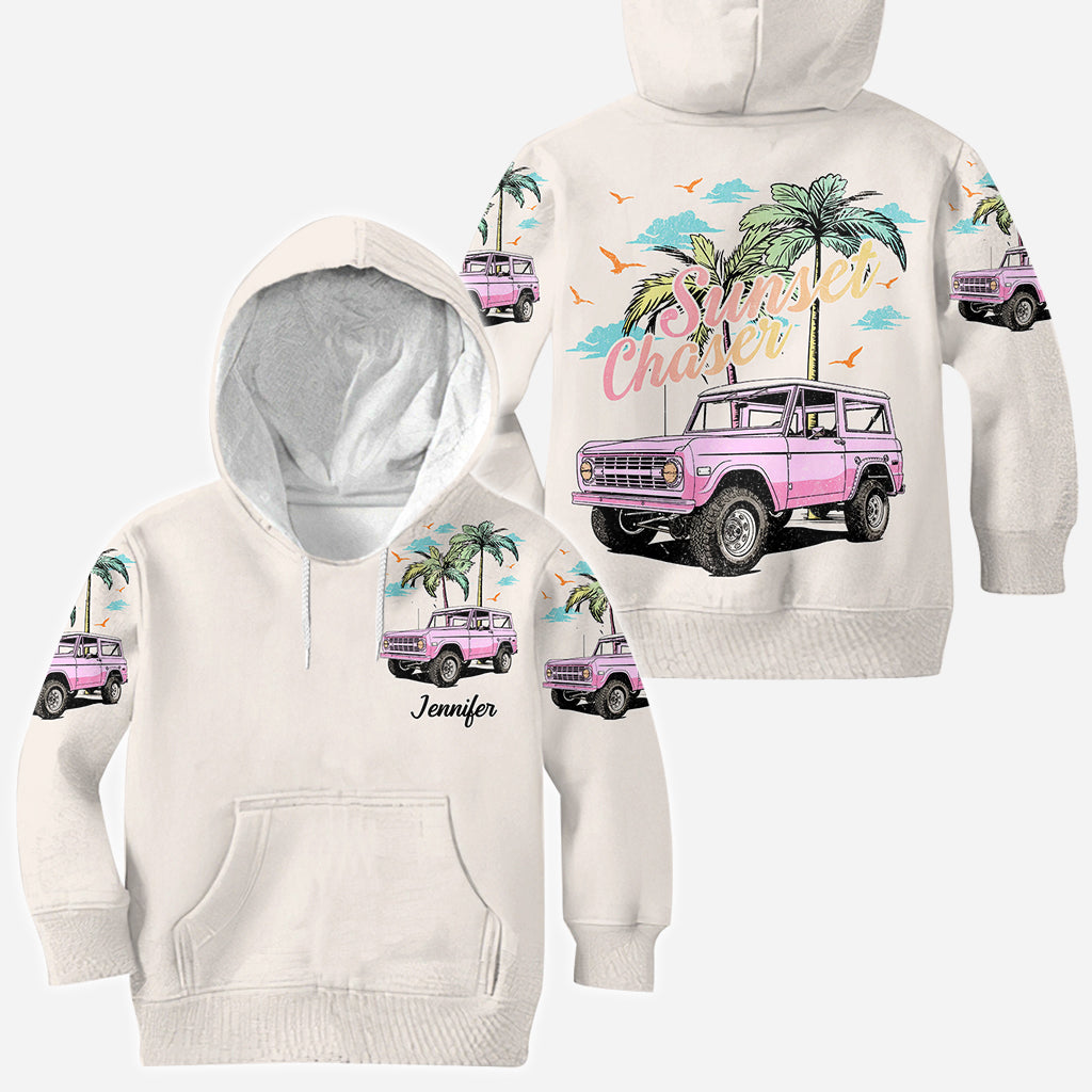 Sunset Chaser - Personalized Car All Over Shirt