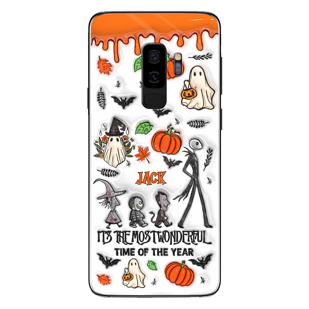It's The Most Wonderful Time Pumpkin King - Personalized Nightmare Phone Case