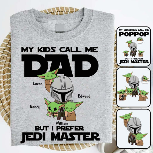 Best Dad In The Galaxy Any Title - Personalized The Force T-shirt And Hoodie