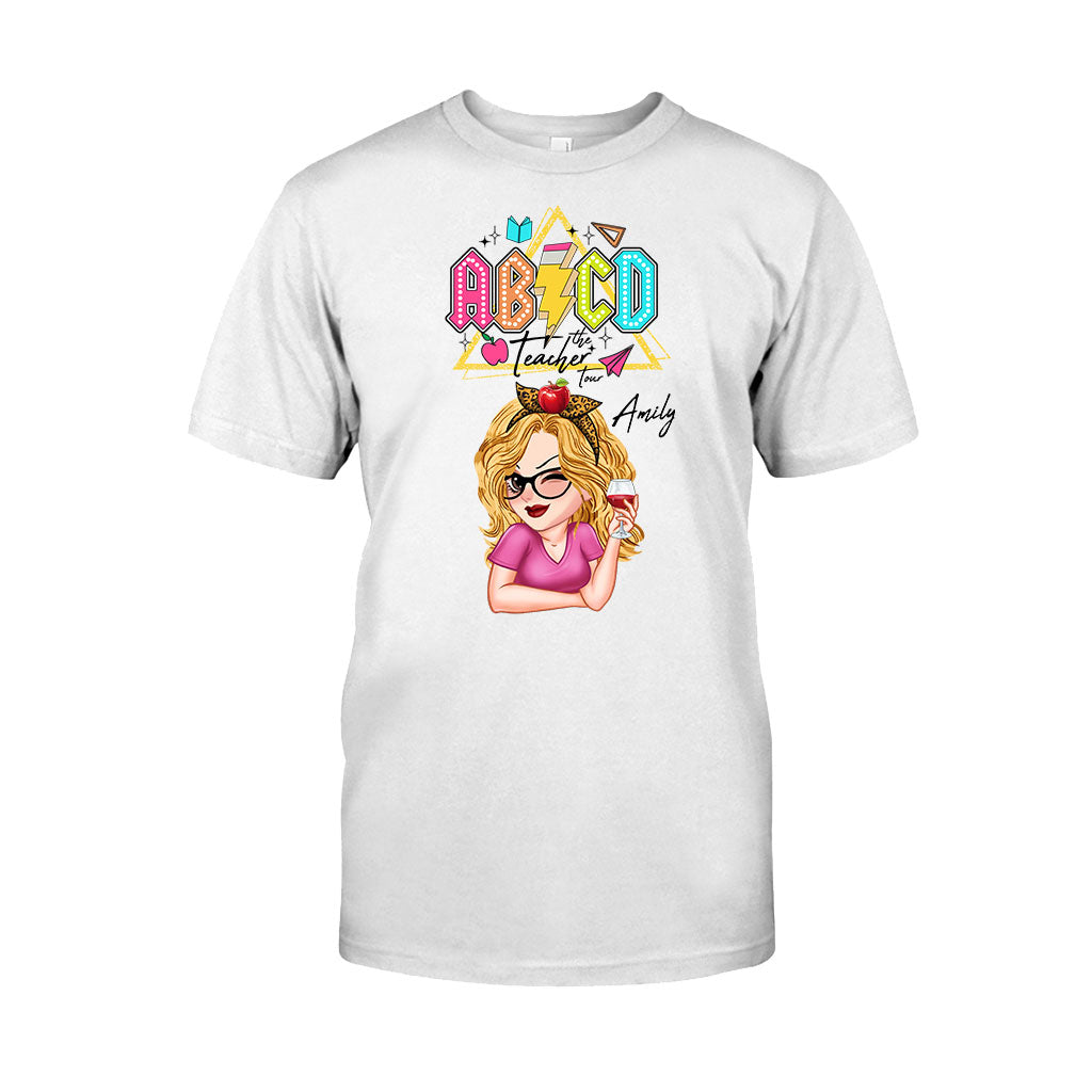 The Teacher Tour - Personalized Teacher T-shirt And Hoodie
