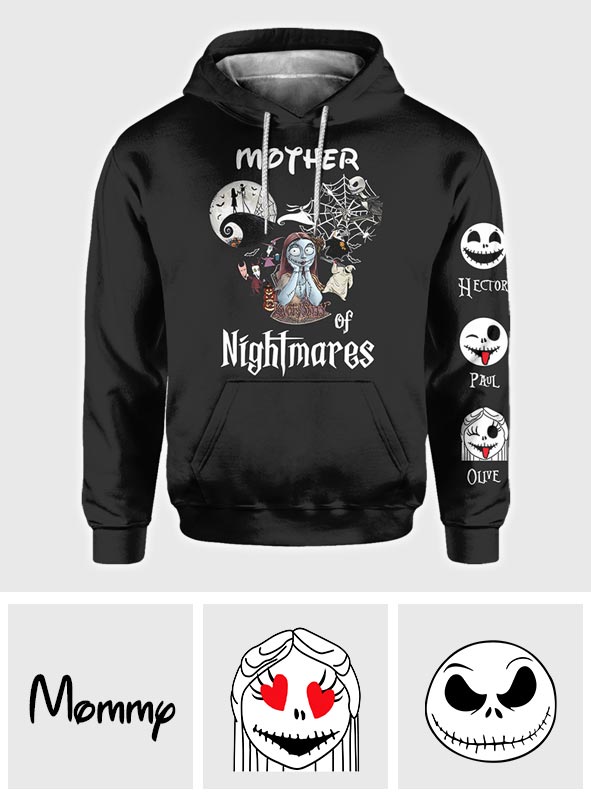 Mother Of Nightmares Any Title - Personalized Nightmare All Over Shirt