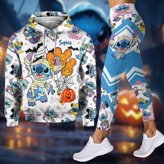 Cute Monsters - Personalized Ohana Hoodie and Leggings