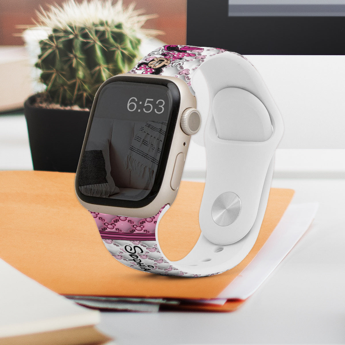 Cute Mouse Ears - Personalized Mouse Apple Watch Band