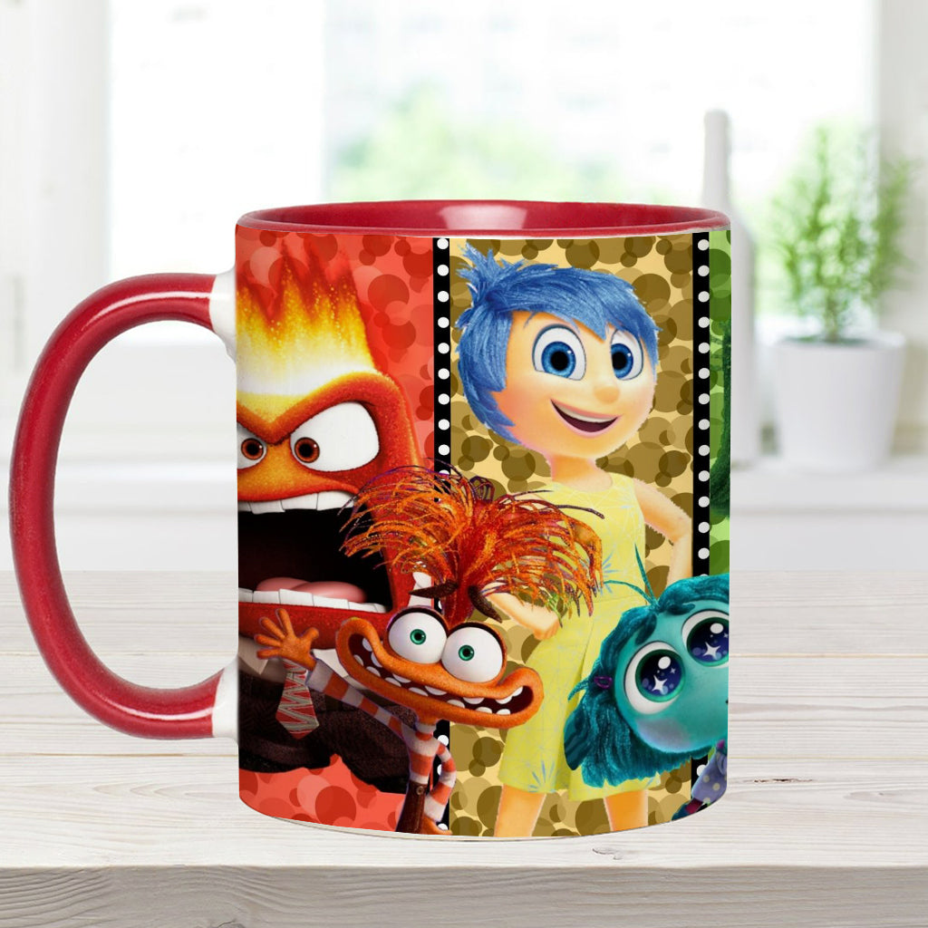 It's Ok To Feel All The Feels - Personalized Mouse Accent Mug