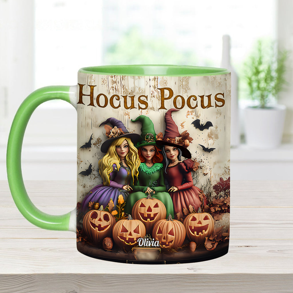 The Sanderson Sisters - Personalized Three Witches Accent Mug