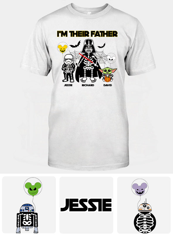 I'm Their Fathers - Personalized The Force T-shirt And Hoodie