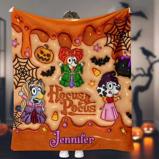 Halloween Is Coming - Personalized Blanket