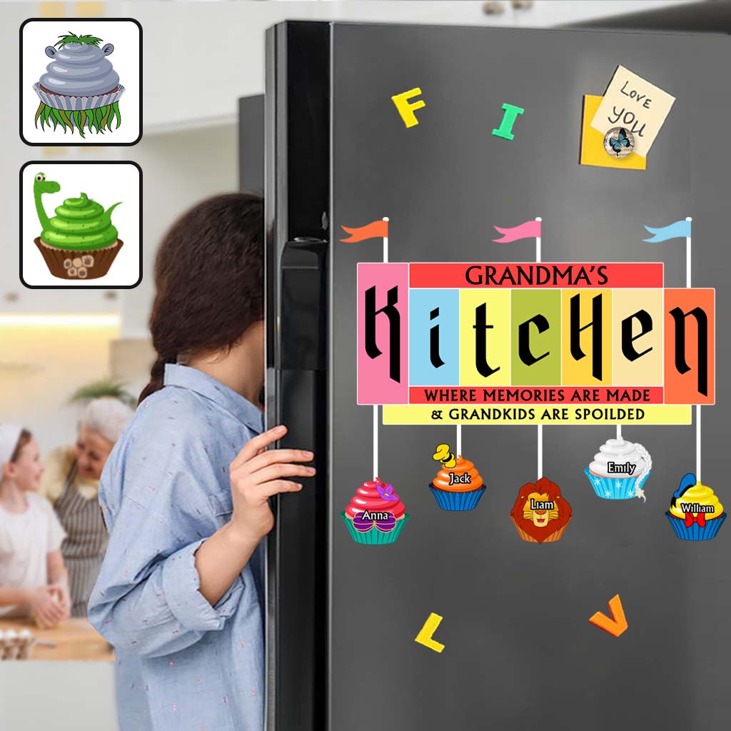 Grandma's Kitchen - Personalized Mouse Decal Die Cut