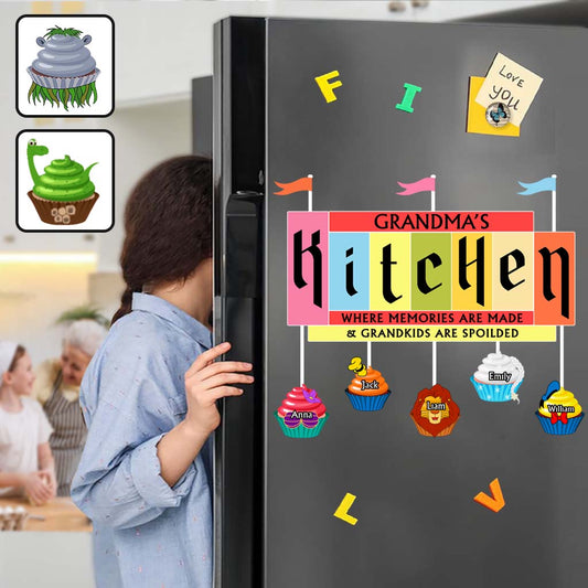 Grandma's Kitchen - Personalized Mouse Decal Die Cut