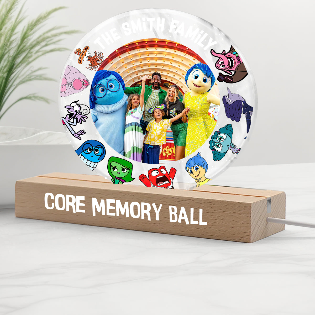 Core Memory Ball - Personalized Shaped Led Night Light