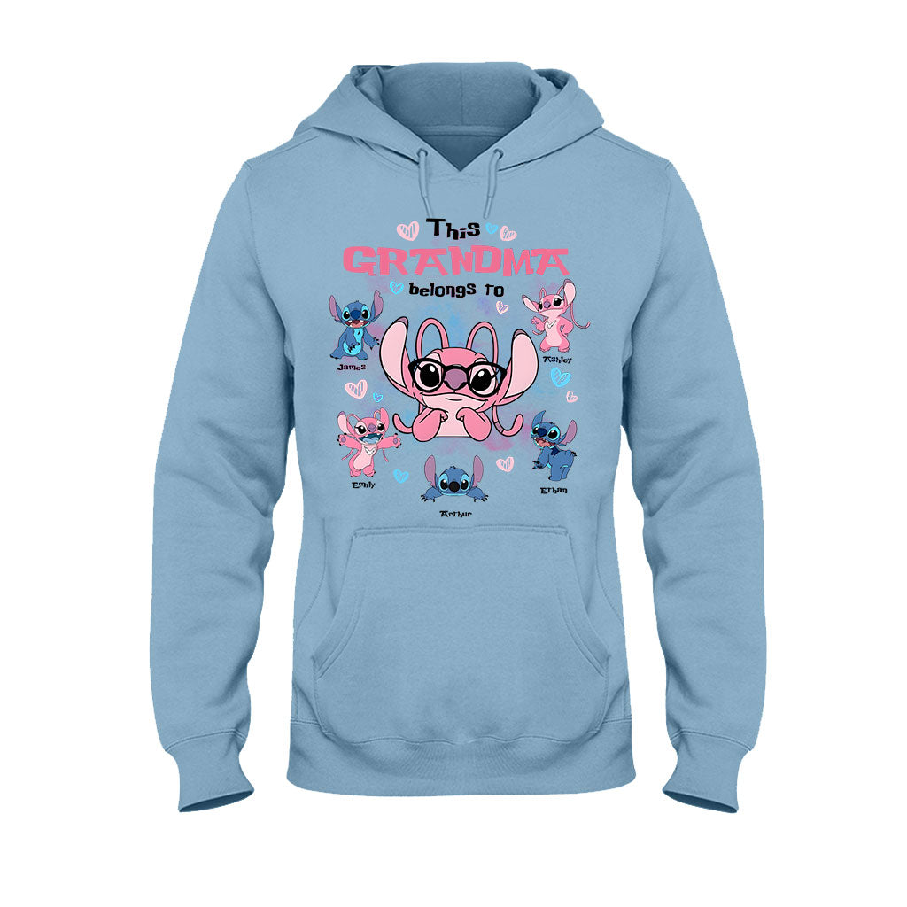 This Grandma Belongs To Custom Any Title - Personalized Mouse T-shirt And Hoodie