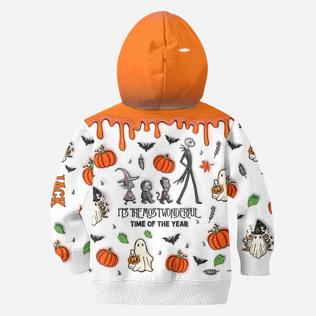 It's The Most Wonderful Time Pumpkin King - Personalized Nightmare All Over Shirt