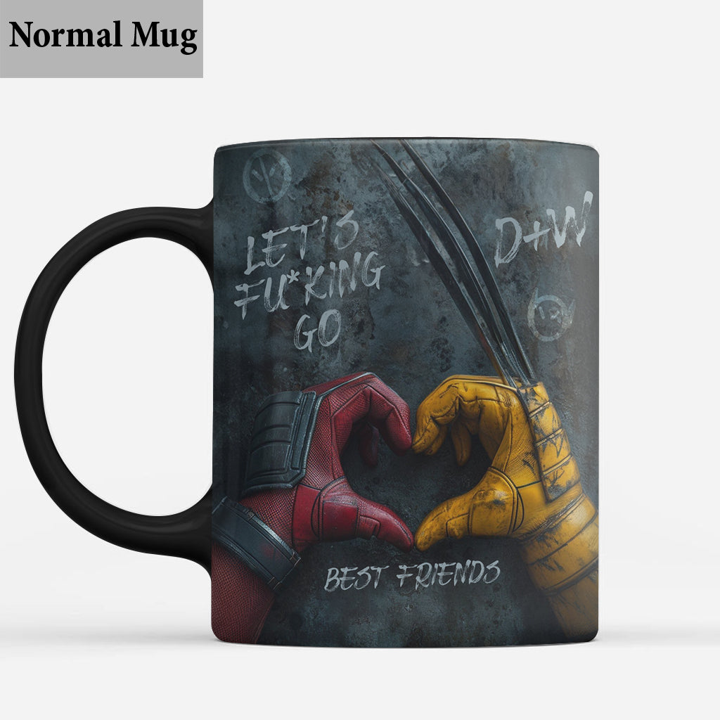 Let's Fu*cking Go - Personalized The Psychopath Mug