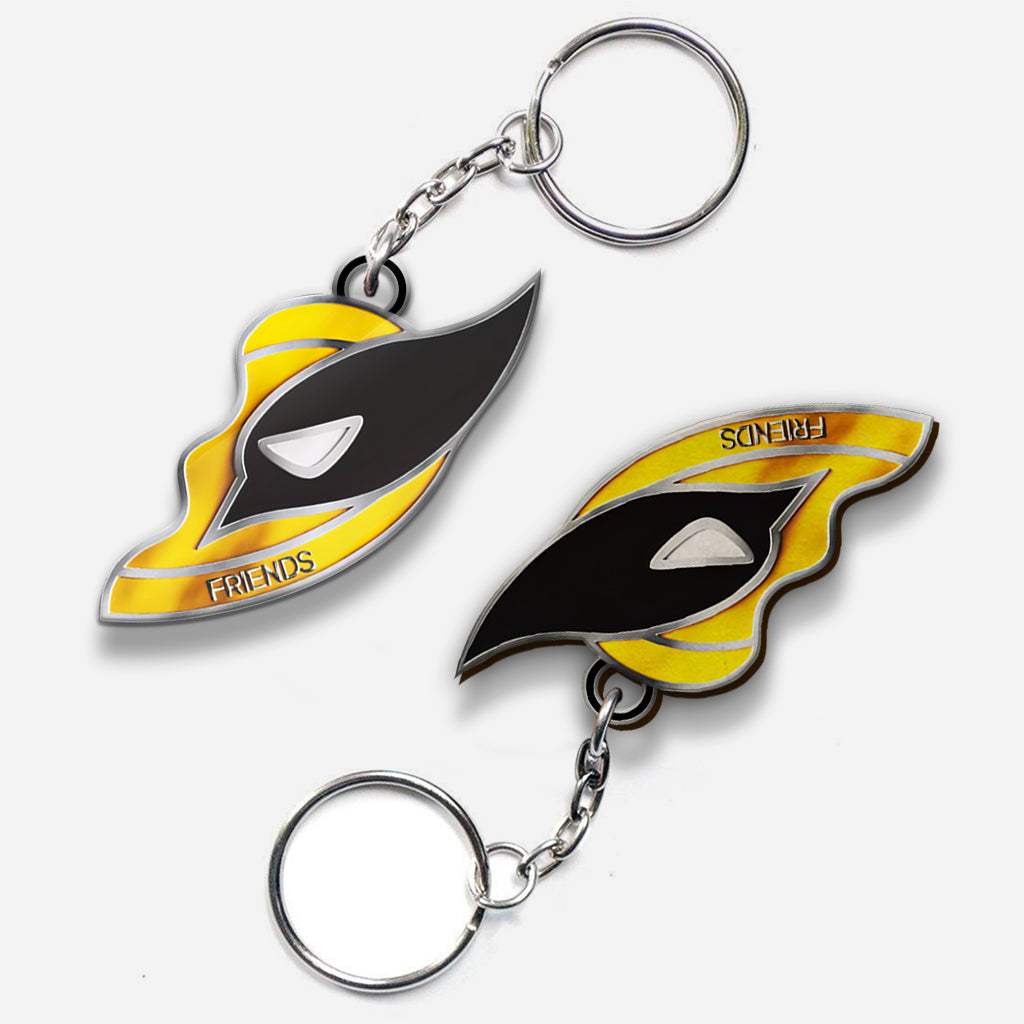 Bestie Forever - Personalized The Psychopath Matching Keychain