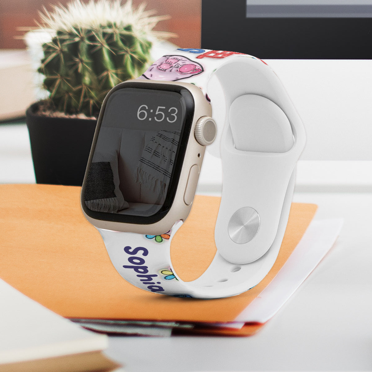 Whatever You Feel Is Valid - Personalized Apple Watch Band