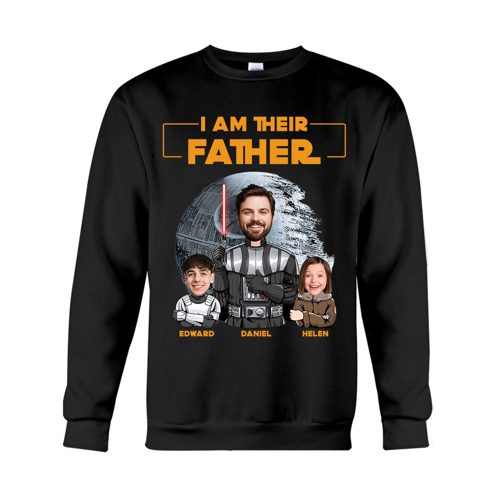I Am Their Father - Personalized The Force T-shirt And Hoodie