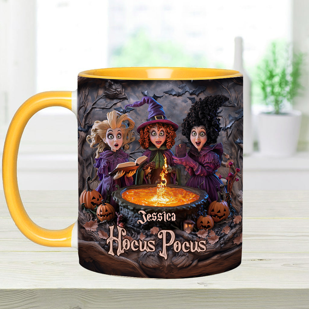 The Sanderson Sisters - Personalized Three Witches Accent Mug