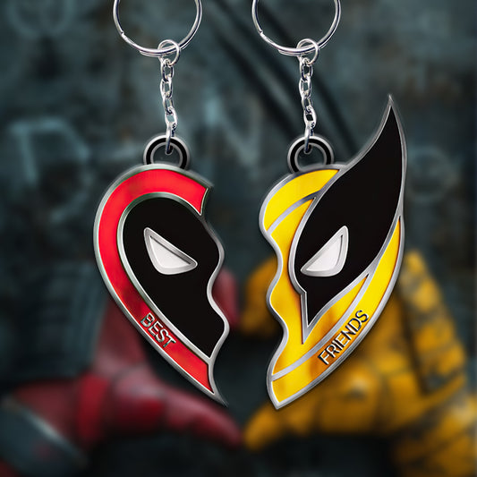 Bestie Forever - Personalized The Psychopath Matching Keychain