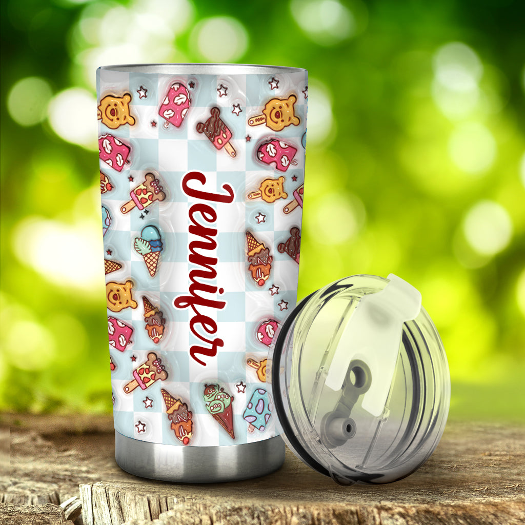 Snacking Around The World - Personalized Mouse Tumbler