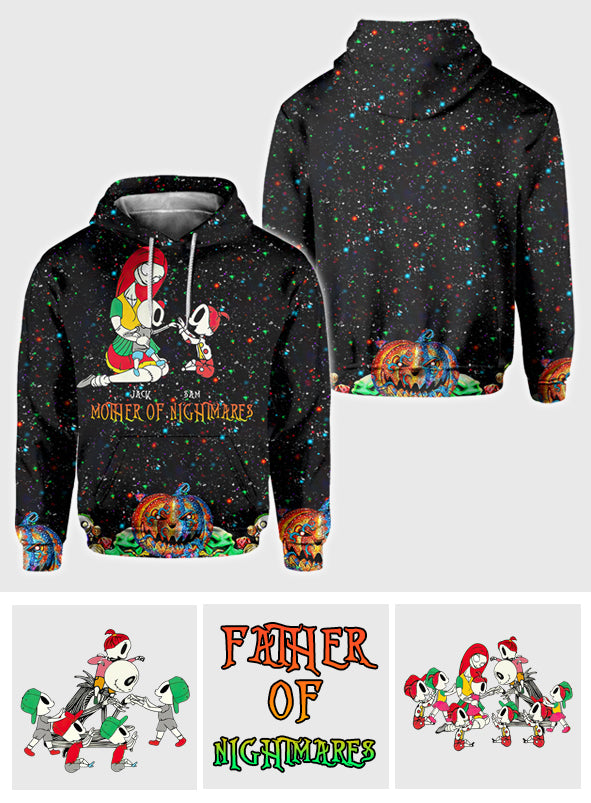 Mother Father Family Of Nightmares - Personalized Nightmare All Over Shirt
