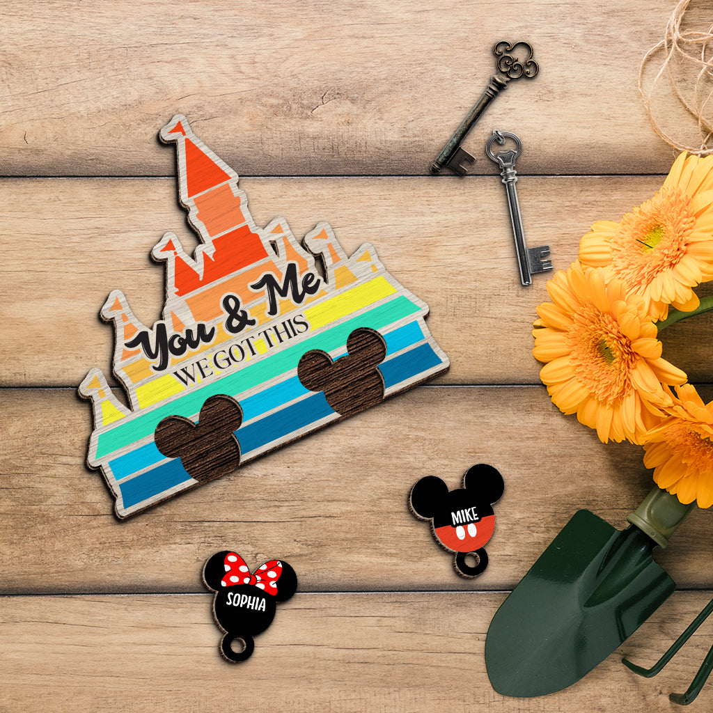 We Got This - Personalized Mouse Key Holder