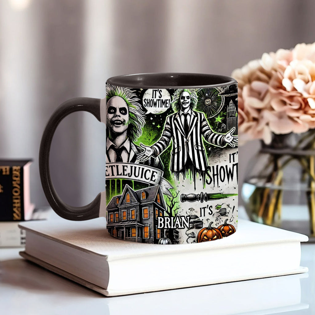 It's Show Time - Personalized Accent Mug