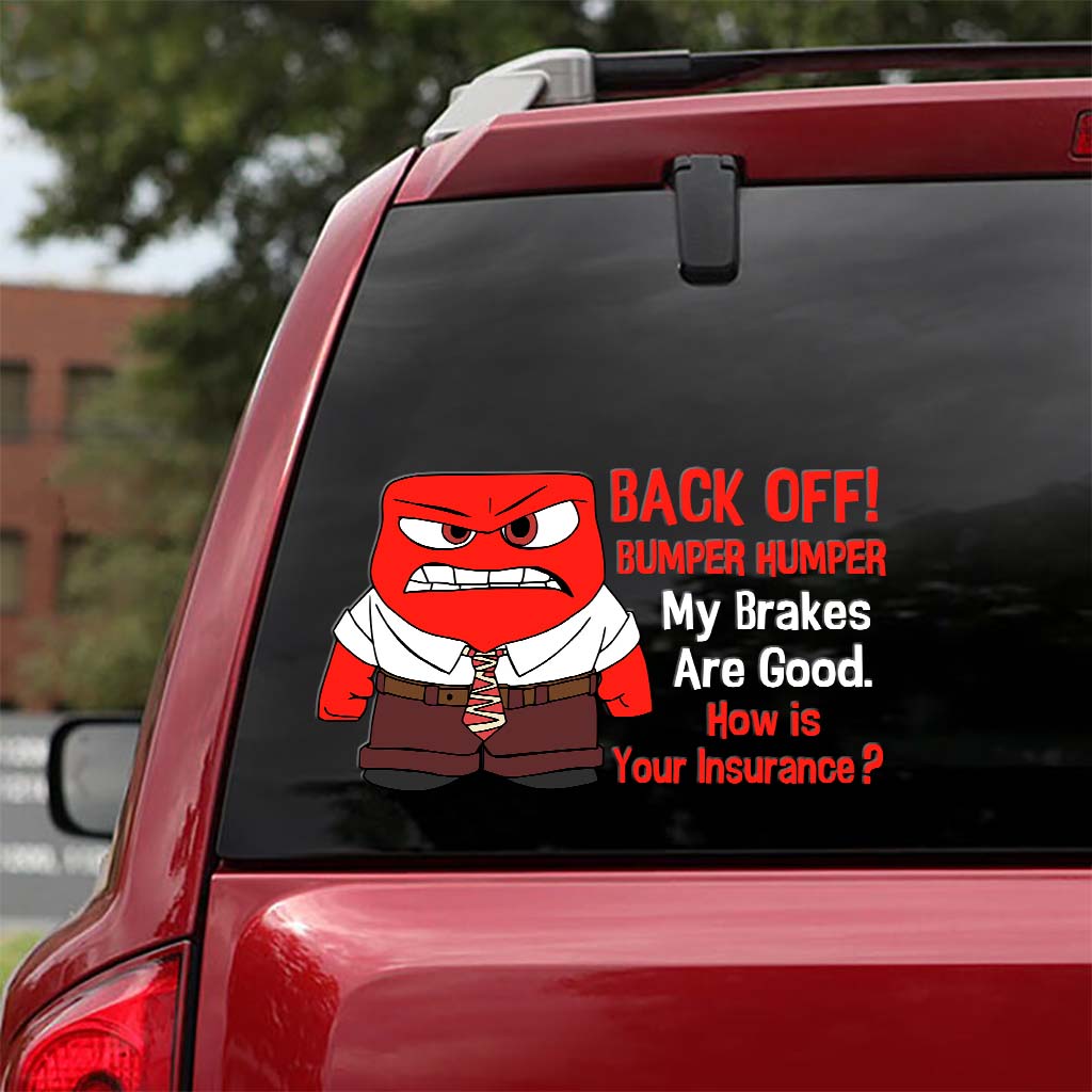 Back Off Bumper Humper - Decal Full