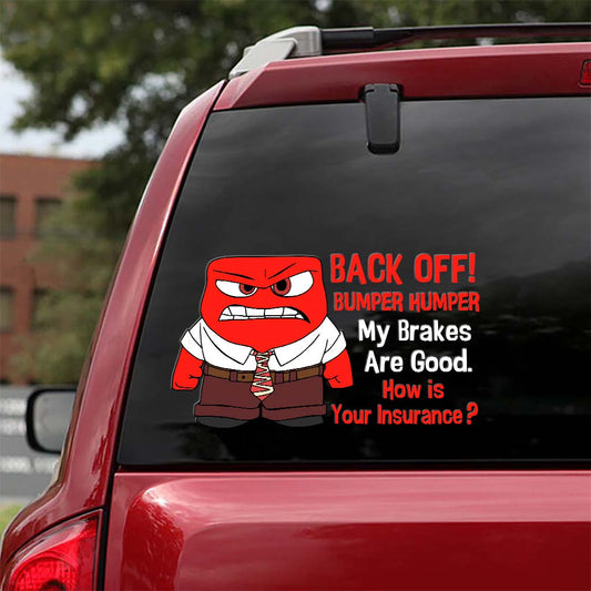 Back Off Bumper Humper - Decal Full