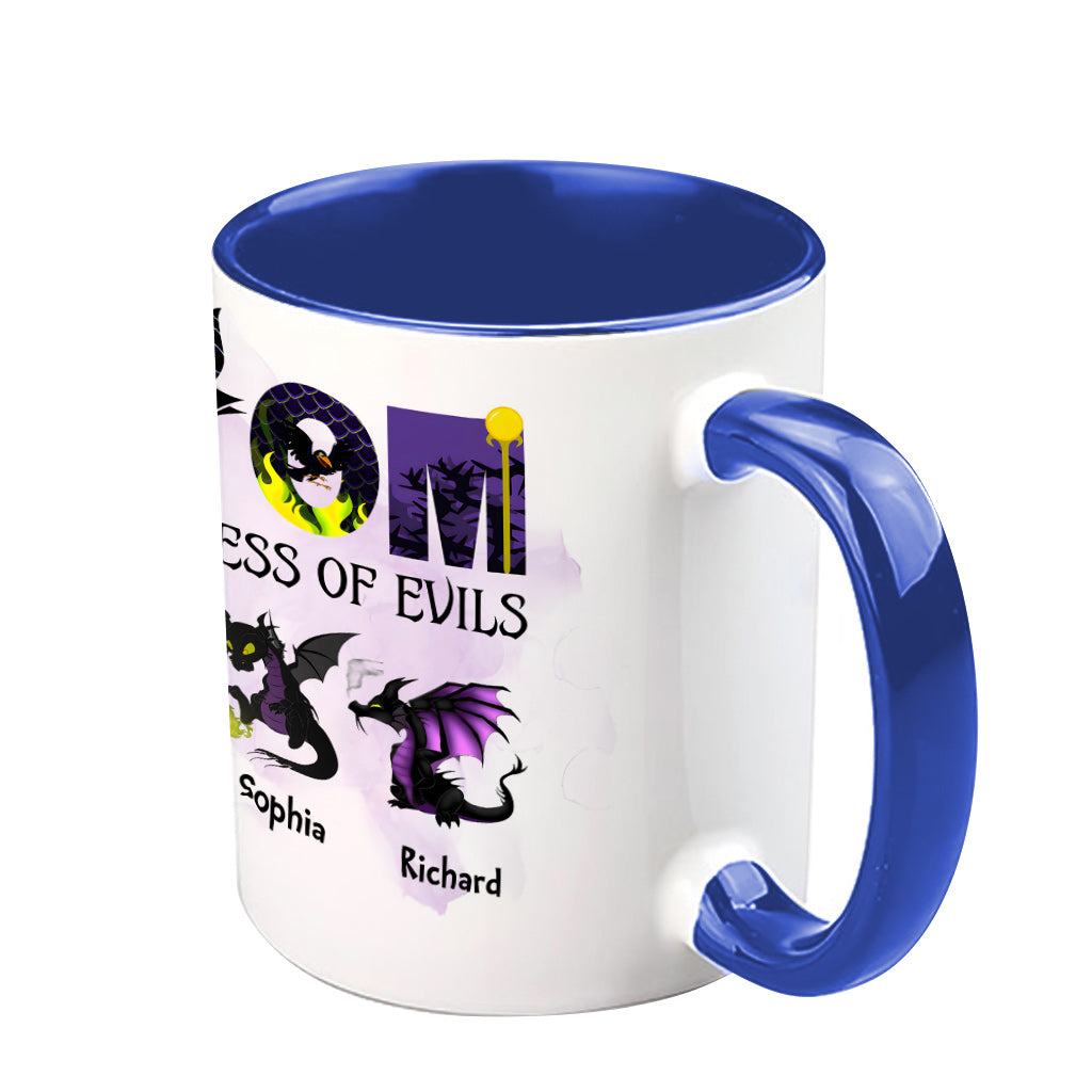Mistress Of Evils - Personalized Mouse Accent Mug