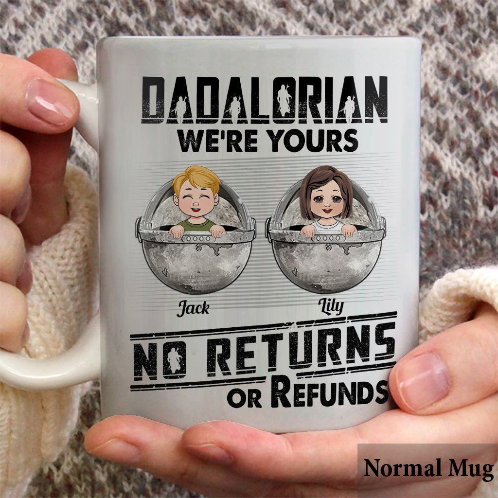 No Returns Or Refunds - Personalized The Force Mug