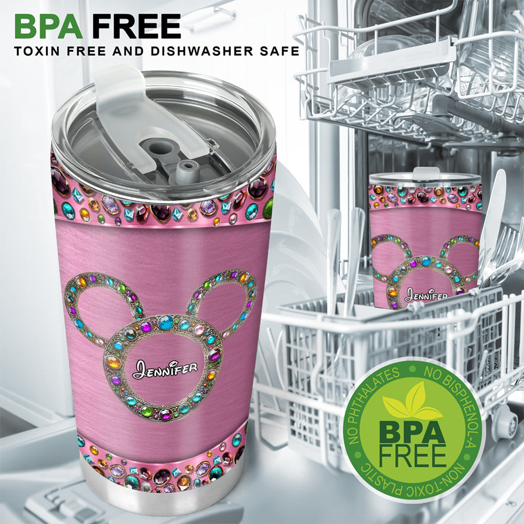 Magic Pink - Personalized Mouse Tumbler