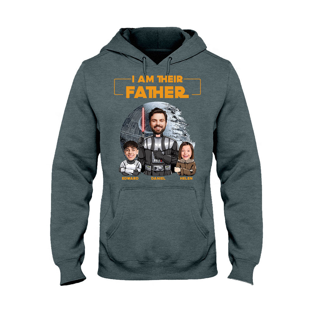 I Am Their Father - Personalized The Force T-shirt And Hoodie