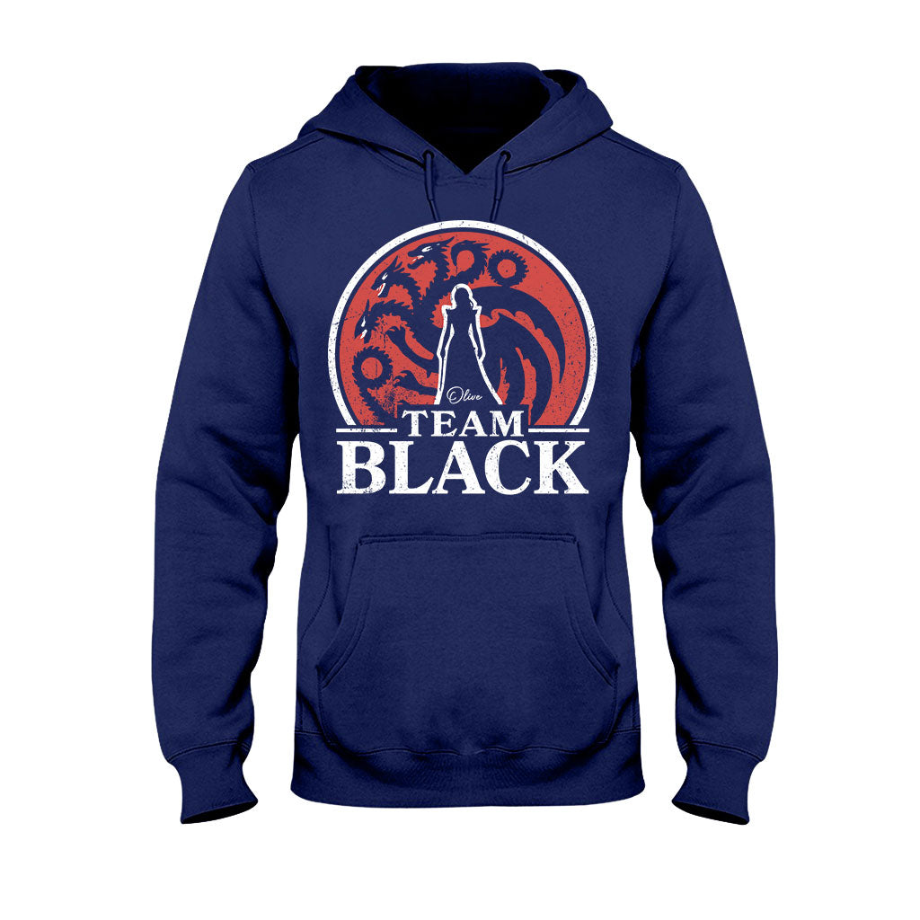 Team Black Vs Team Green - Personalized Thrones Game T-shirt And Hoodie