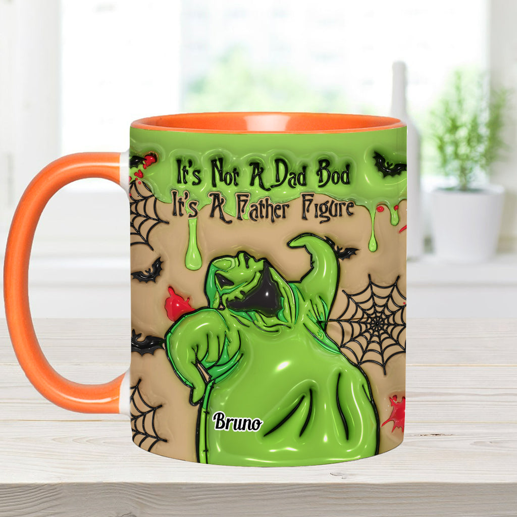 It's Not A Dad Bod It's A Father Figure - Personalized Nightmare Accent Mug