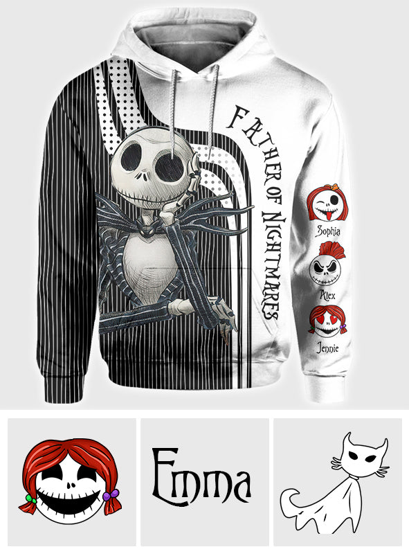 Father Of Nightmares - Personalized Nightmare All Over Shirt