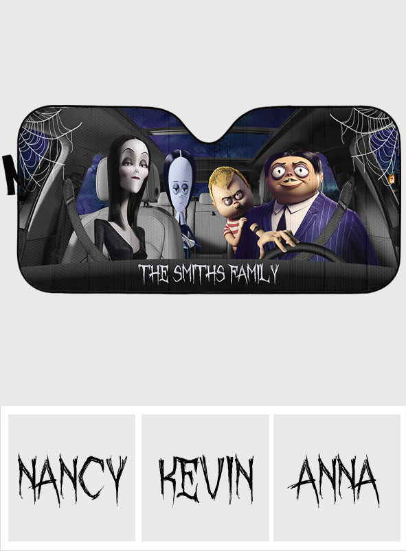 Everyday Is Halloween - Personalized Car Sunshade