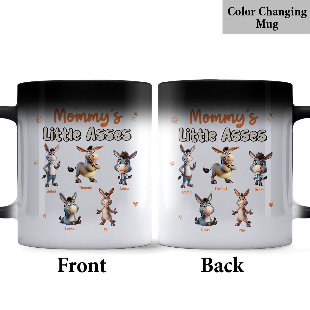 Mom's Grandma's Any Title Little Cuties - Personalized Mother Mug