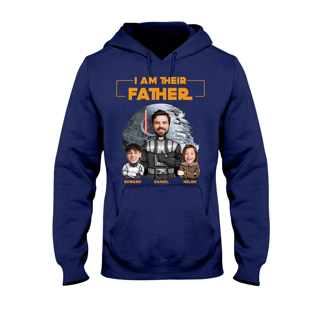 I Am Their Father - Personalized The Force T-shirt And Hoodie