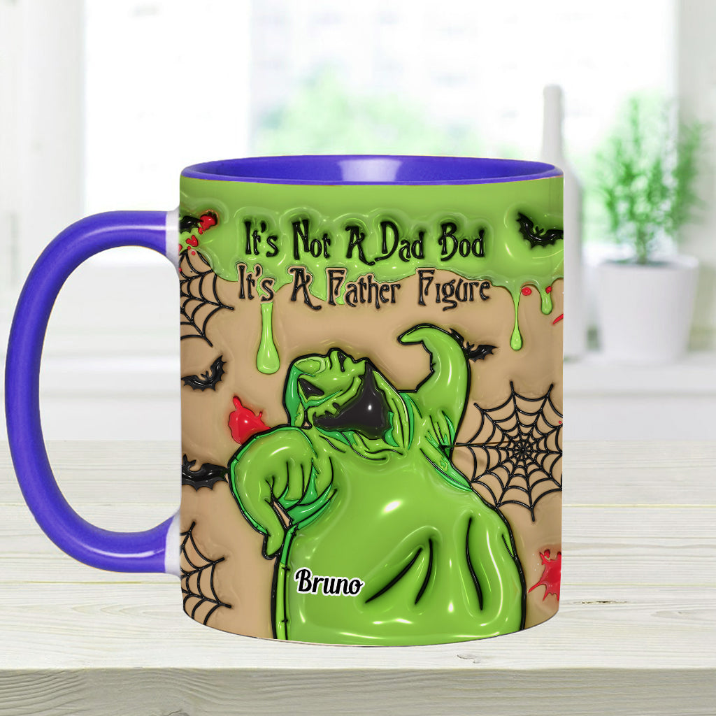 It's Not A Dad Bod It's A Father Figure - Personalized Nightmare Accent Mug