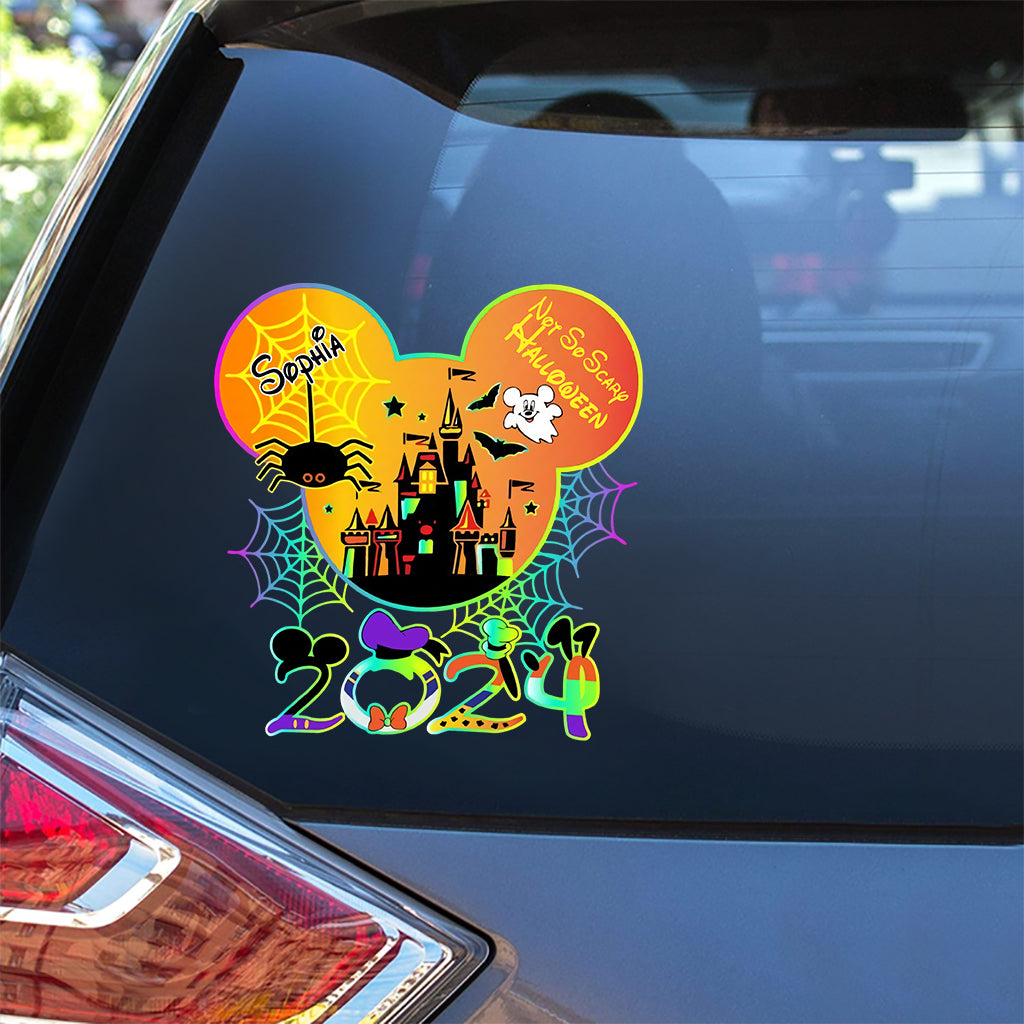 Happy Halloween - Personalized Mouse Decal Full