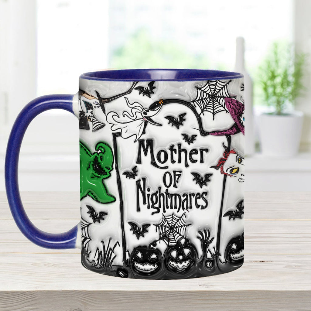 Mother Of Nightmares - Personalized Nightmare Accent Mug