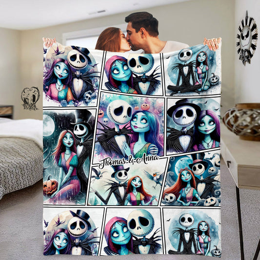 We're Simply Meant To Be - Personalized Nightmare Blanket