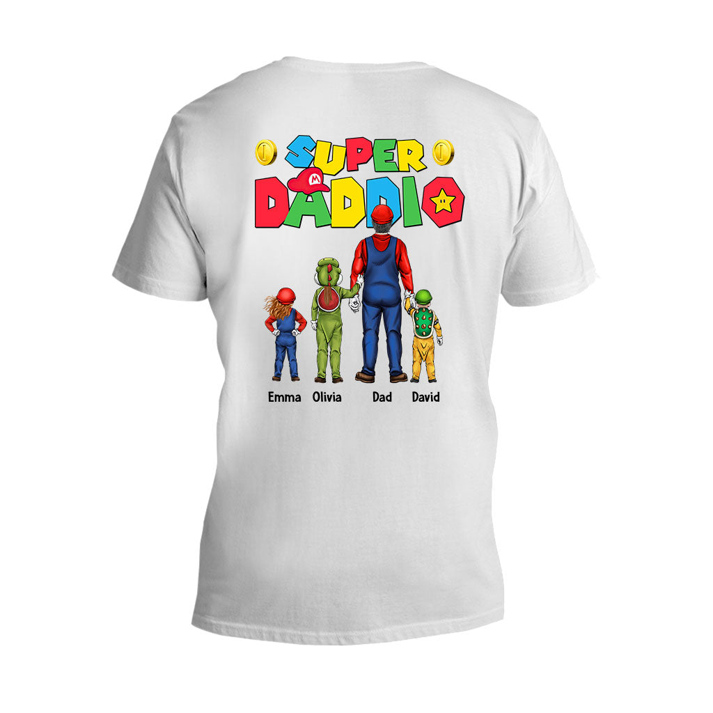 Super Daddio - Personalized Super Plumber T-shirt And Hoodie