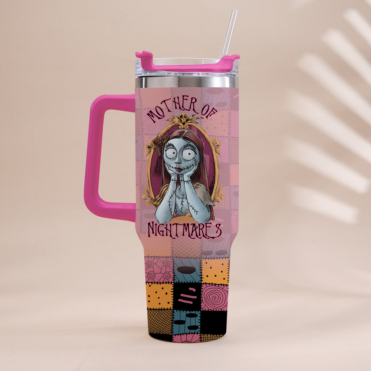 Mother Of Nightmares - Personalized Nightmare Tumbler With Handle